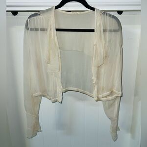 Cream Silk Women’s Classic Top